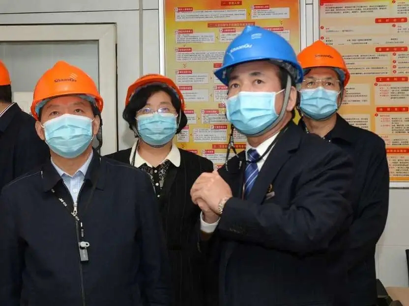 西安市人大常委会党组书记、主任胡润泽深入陕鼓调研指导疫情防控及复工复产工作