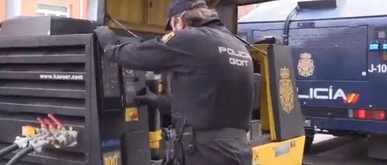 德国凯撒移动式空压机助力西班牙抗疫